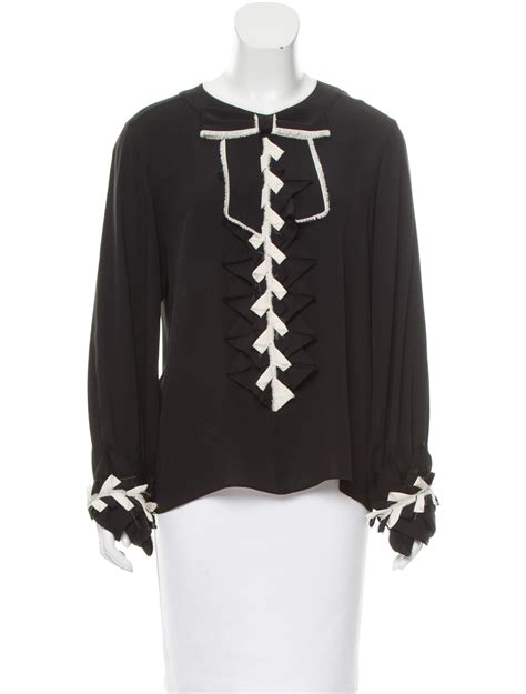 chanel blouses for women.